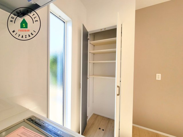 FelidiaGarden　宮崎市郡司分(2号棟）の収納|キッチン収納になります。