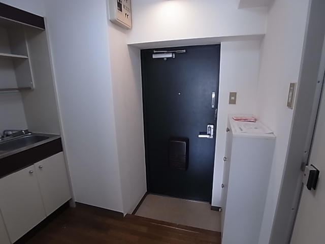 神戸市兵庫区水木通９丁目の賃貸マンションの玄関|シューズボックス付き