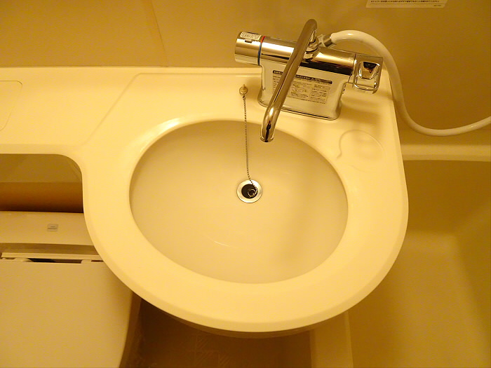 ウェル明大前の洗面所