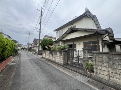 【前面道路含む現地写真】 | 倉敷市平田 | 前面道路