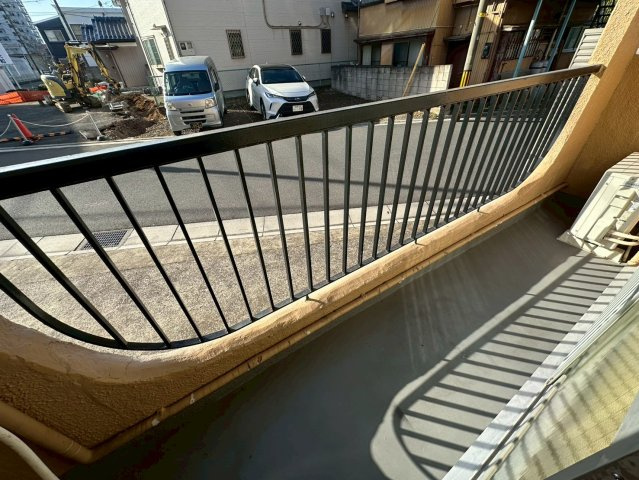 第3池田マンションのバルコニー