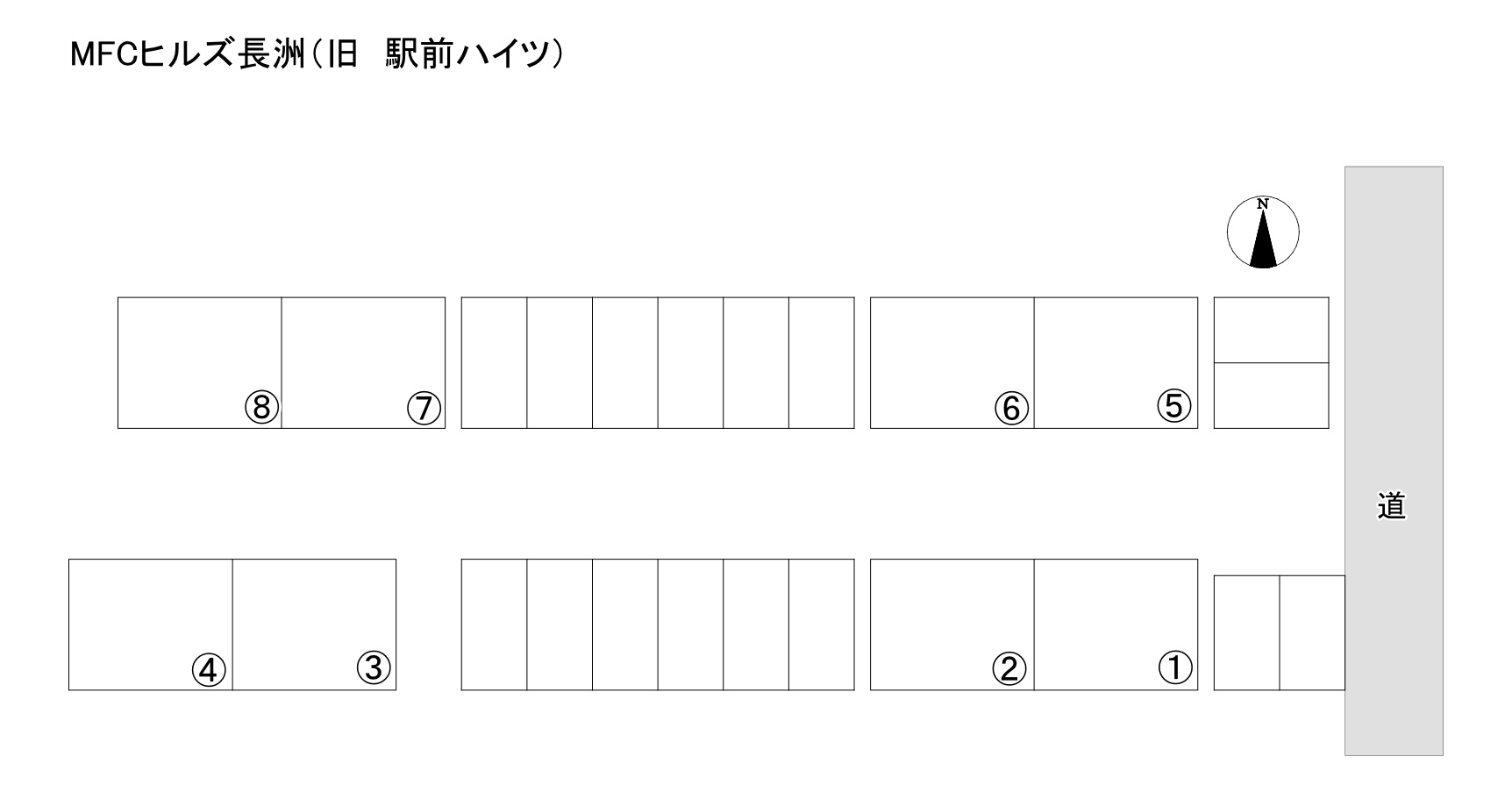MFCヒルズ長洲の区画図