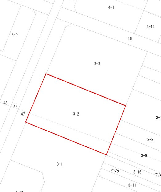 神田売地の地図