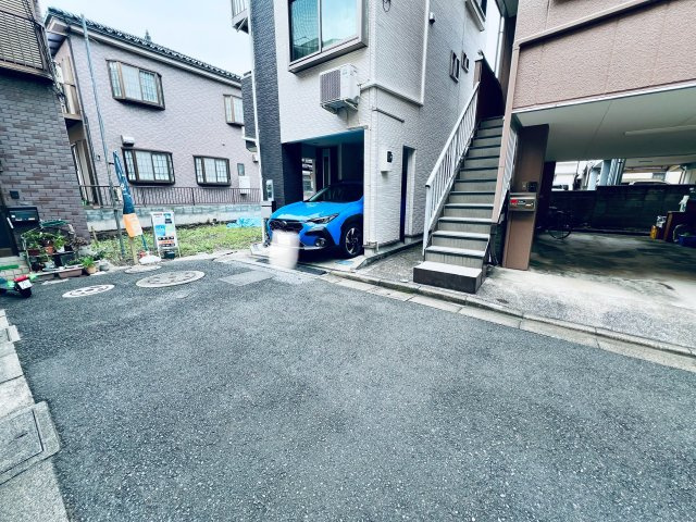 江戸川区平井１丁目新築戸建の前面道路含む現地写真