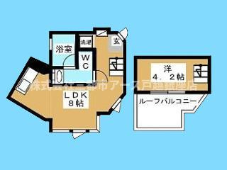 【間取り】 | ユキガヤポイント８８ | ユキガヤポイント８８