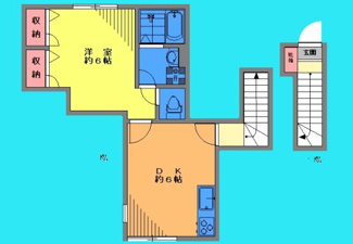 【間取り】 | エル・シャイン・Ｋ | エル・シャイン・Ｋ　別号室参考画像