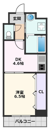 【間取り】 | ヒルズ南吹田