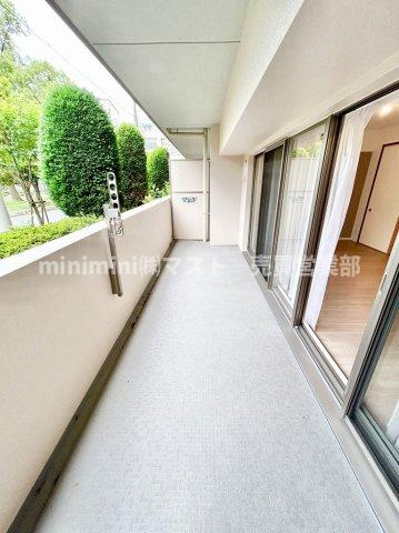 BELISTA都島毛馬橋のバルコニー