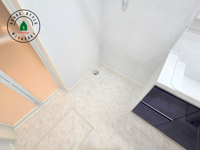 宮崎市田野町井倉モデル（4号棟）のランドリースペース|ランドリースペースとなります。広々して有効的にご使用できます。 