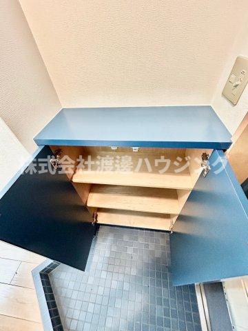 サングレートESAKAⅡの収納|下駄箱