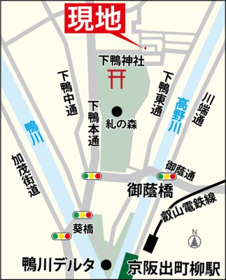 【地図】 | 下鴨蓼倉町　中古戸建【下鴨神社境内まで徒歩５分】