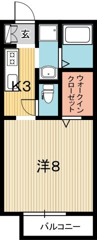IVY COURTA棟の間取り