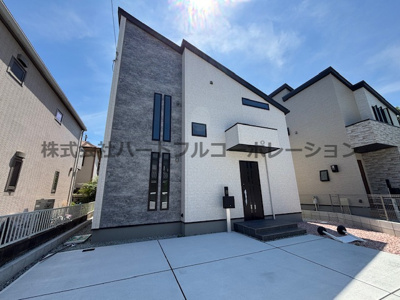 【外観】 | 明石市上ノ丸3丁目　新築戸建B号棟　仲介手数料無料！ | 外観です