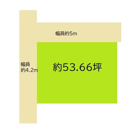 岩出市今中　土地の土地図