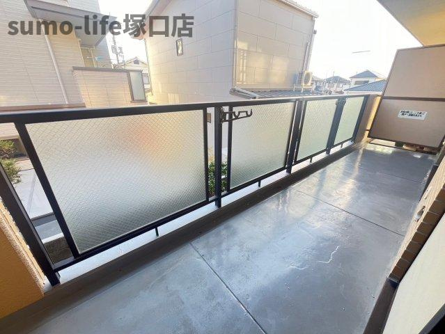 コンフォート塚口のバルコニー