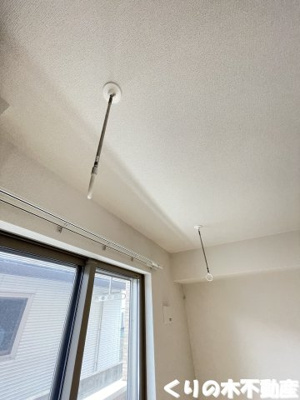 【設備】 | グランディール本町Ａ | 室内物干し