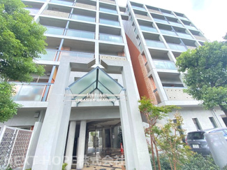 【外観】 | 【パレ東塚口Ⅰ本館】地上７階建　総戸数４１戸　ご紹介のお部屋は３階部分です♪スタイリッシュなデザイナーズマンションです！