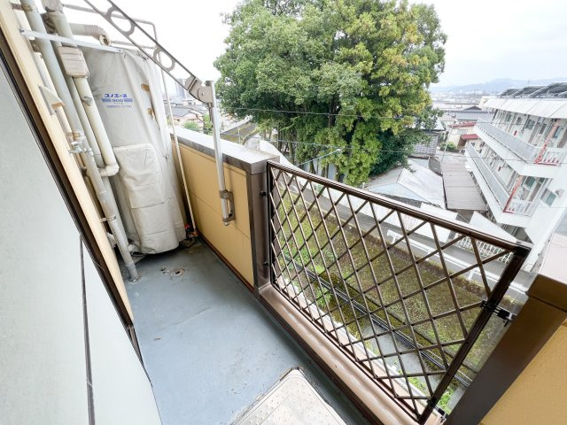 ハイツM2のバルコニー