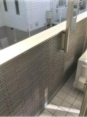 SAKURA Terrace Eのバルコニー