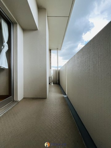 ウイングコート八女Westのバルコニー