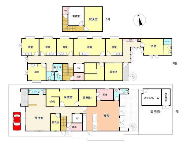 京町2丁目テナントの間取り