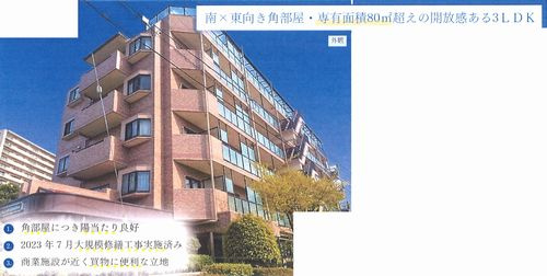 ライオンズマンション茅ヶ崎中央公園の外観