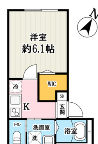 キャメル大成の間取り
