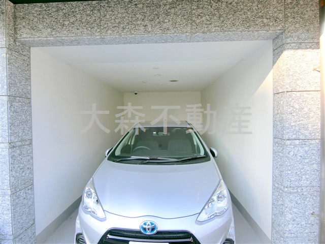 セジョリ大森海岸の駐車場