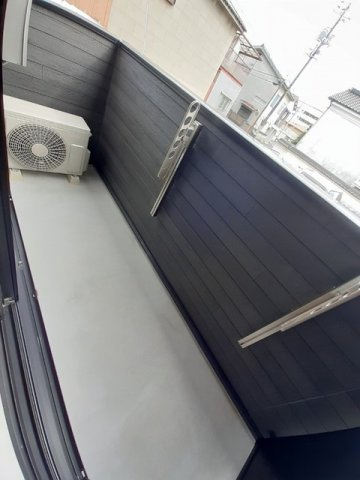 アクアプラ島田のバルコニー