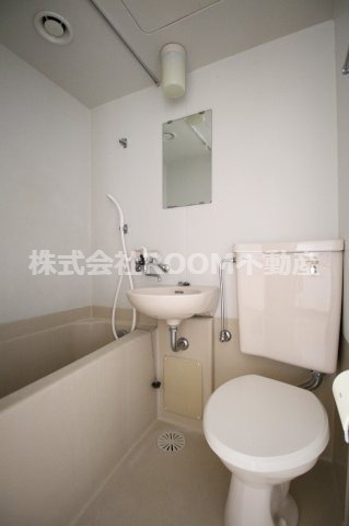 ガーデンHEの浴室|ゆったり過ごせるお風呂です