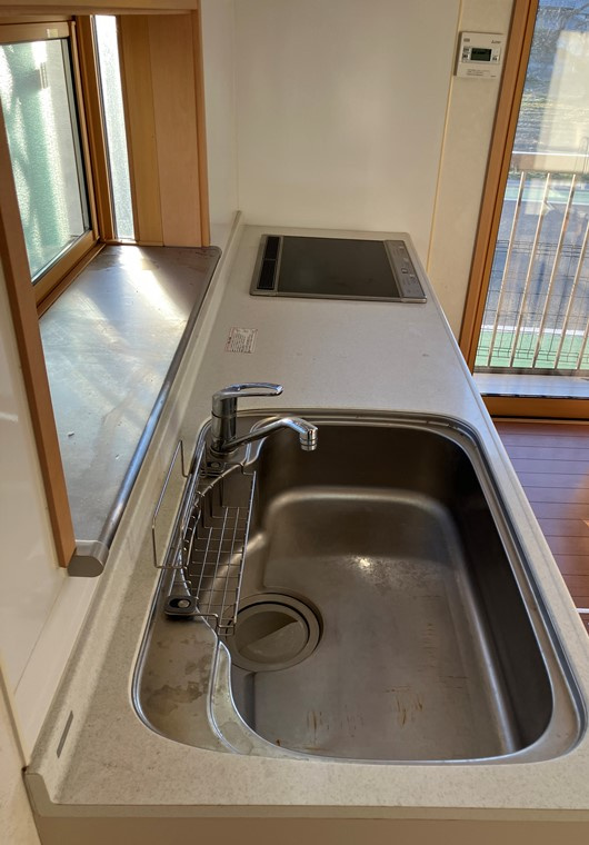 下石戸下戸建のキッチン