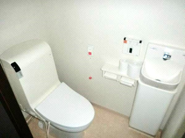 熊本市中央区本荘３丁目の賃貸マンションのトイレ