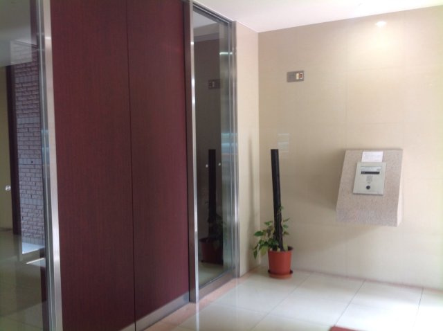 熊本市中央区本荘３丁目の賃貸マンションのロビー