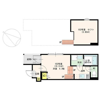【間取り】 | クレセント薬院