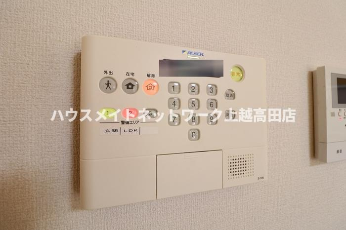 サンリジェールのセキュリティ|ホームセキュリティー操作パネル