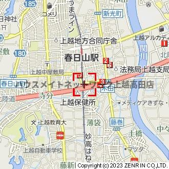 サンリジェールの地図|位置図