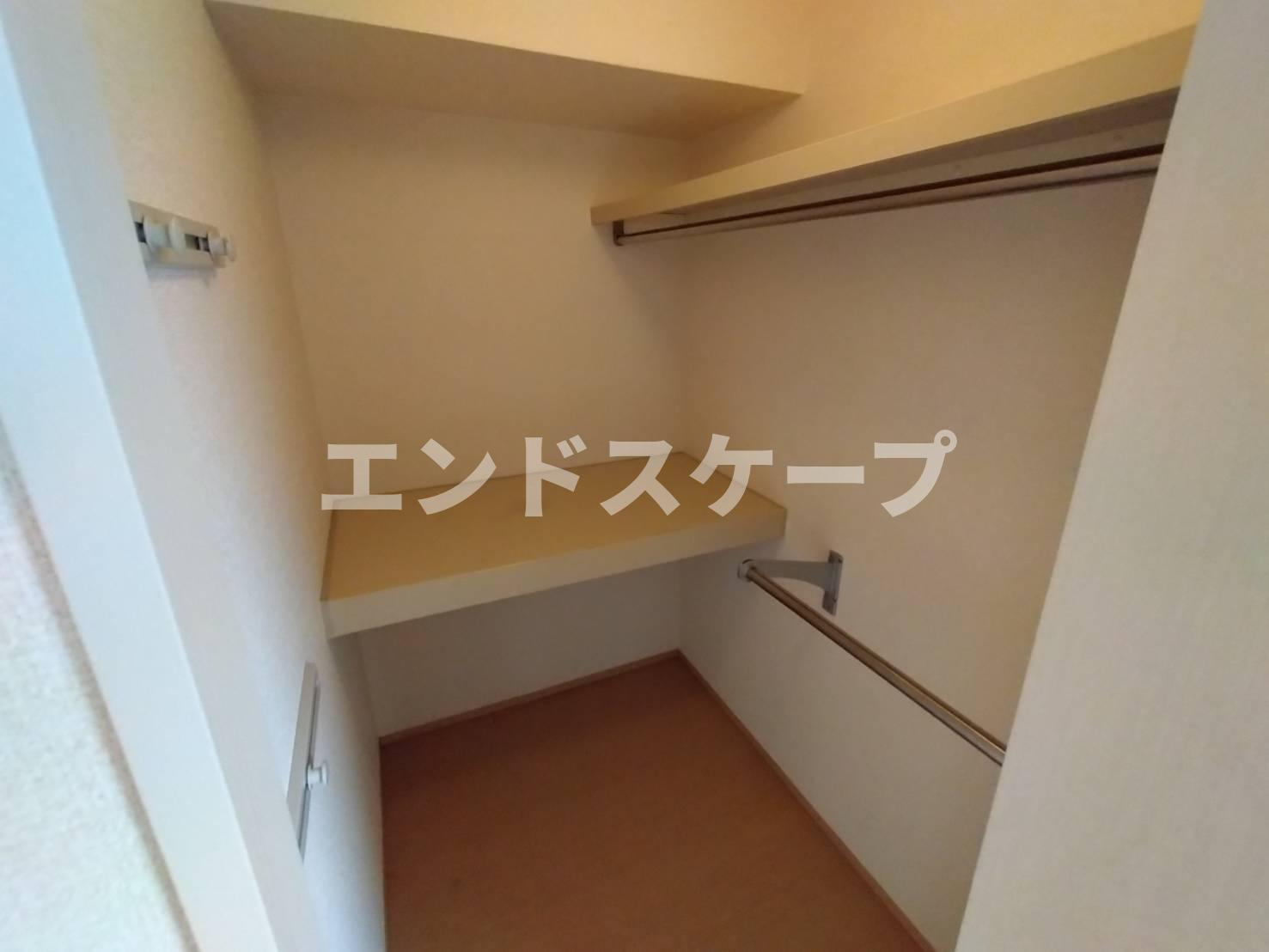 サンクブランシュ　Ｂの収納|高崎、前橋エリアのお部屋探しはエンドスケープまで！お客様の理想お聞かせ下さい♪