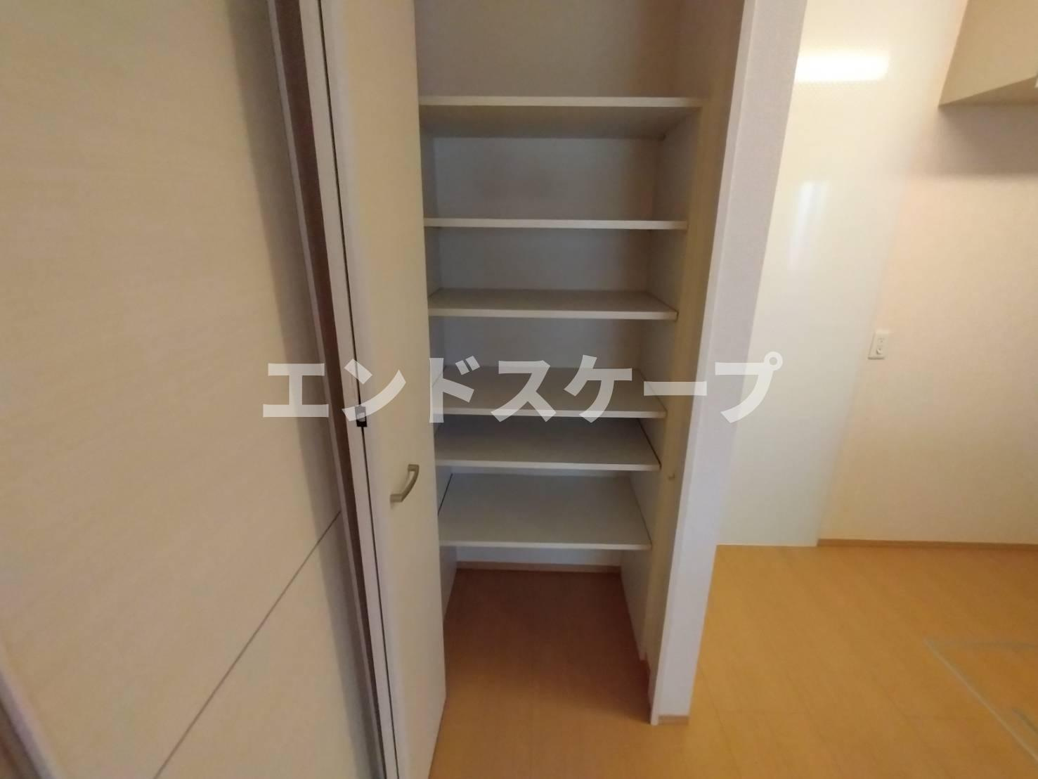 サンクブランシュ　Ｂの収納|高崎、前橋エリアのお部屋探しはエンドスケープまで！お客様の理想お聞かせ下さい♪