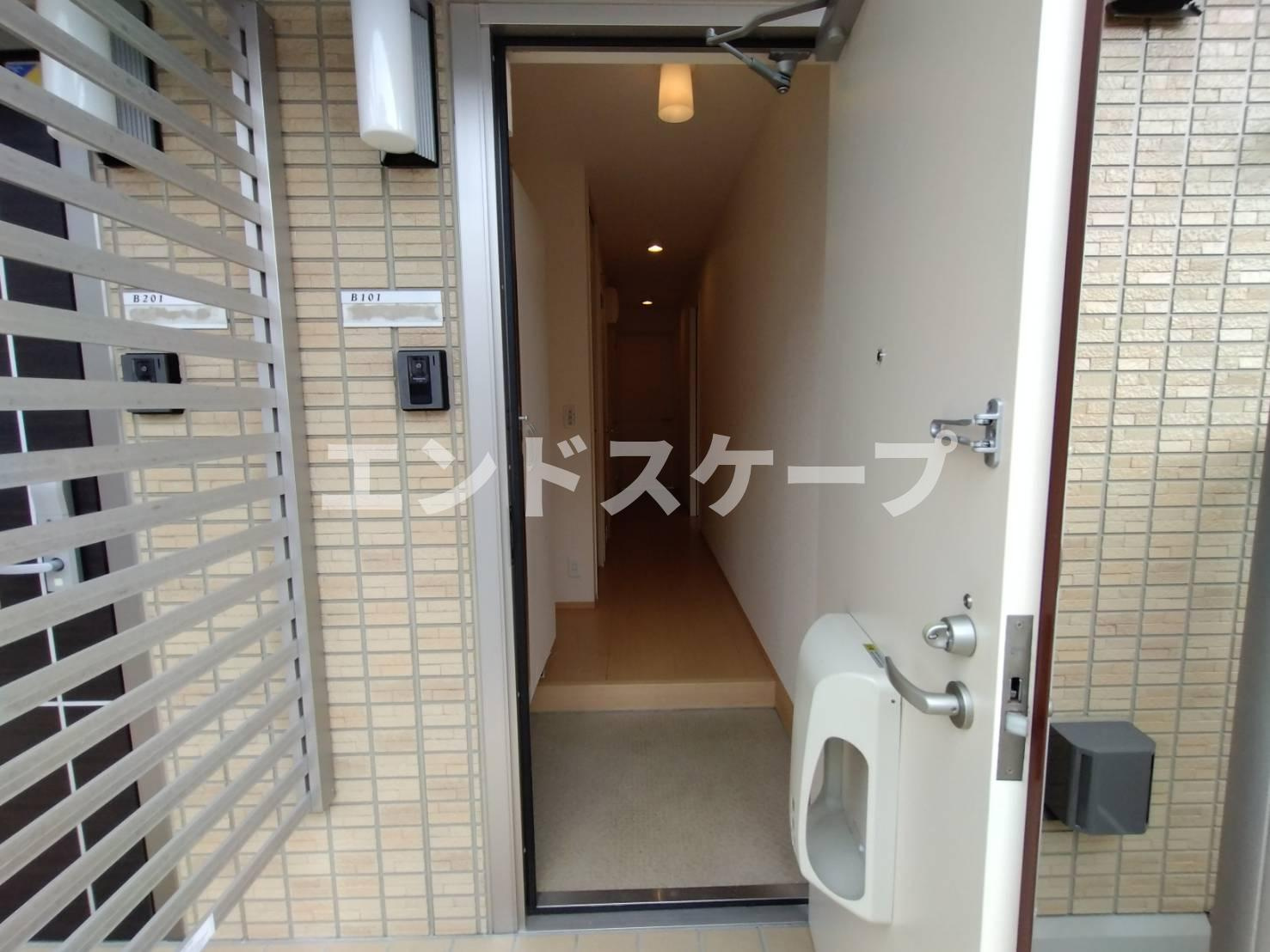 サンクブランシュ　Ｂのエントランス|高崎、前橋エリアのお部屋探しはエンドスケープまで！お客様の理想お聞かせ下さい♪