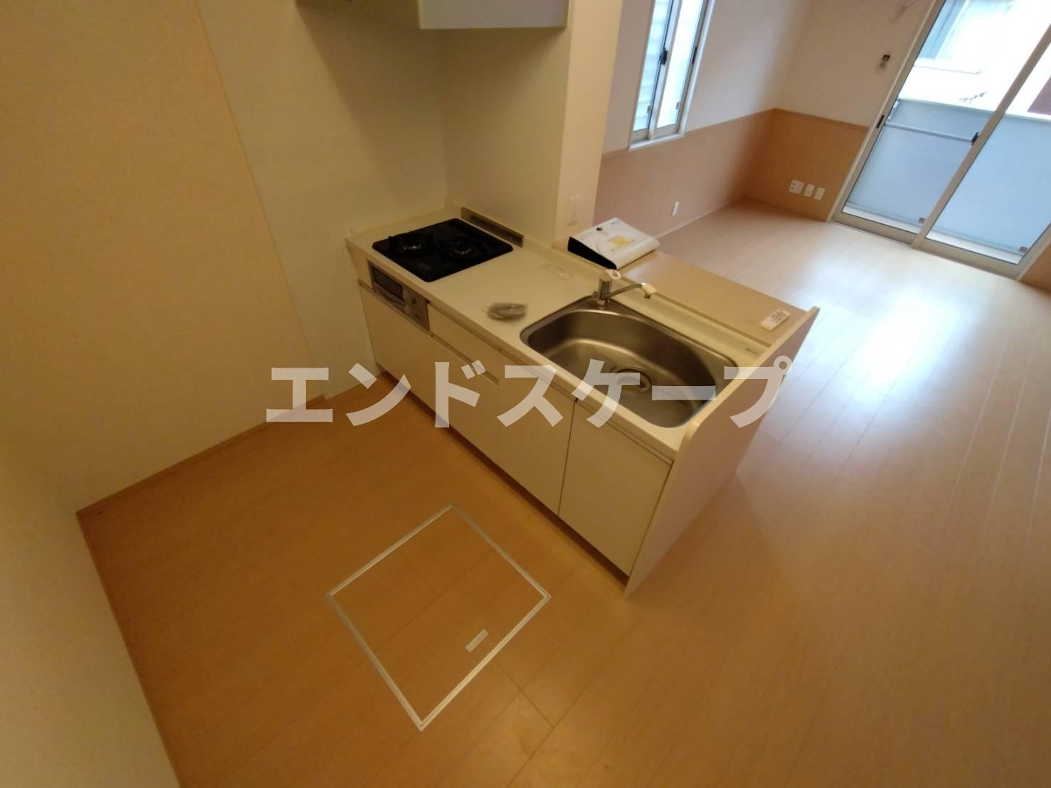 サンクブランシュ　Ｂのキッチン|高崎、前橋エリアのお部屋探しはエンドスケープまで！お客様の理想お聞かせ下さい♪