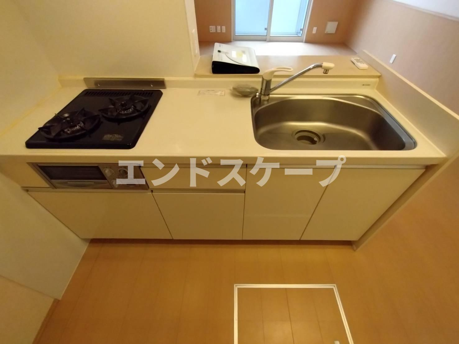 サンクブランシュ　Ｂのキッチン|高崎、前橋エリアのお部屋探しはエンドスケープまで！お客様の理想お聞かせ下さい♪