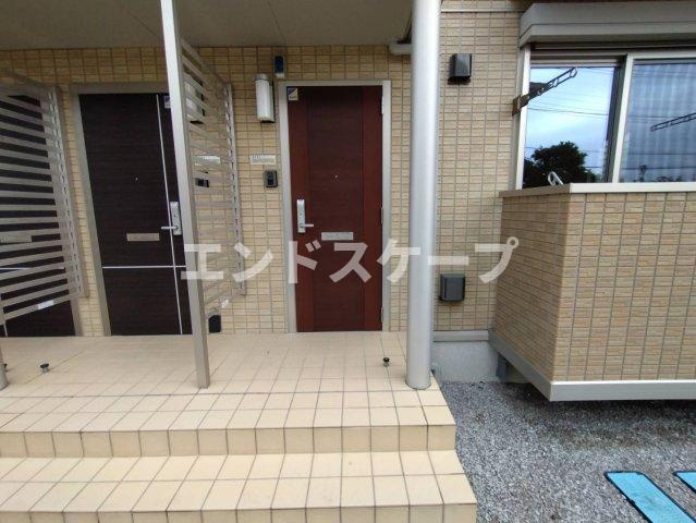 サンクブランシュ　Ｂのエントランス|高崎、前橋エリアのお部屋探しはエンドスケープまで！お客様の理想お聞かせ下さい♪