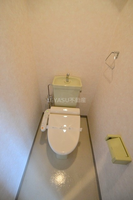 広島市中区江波南３丁目の賃貸マンションのトイレ
