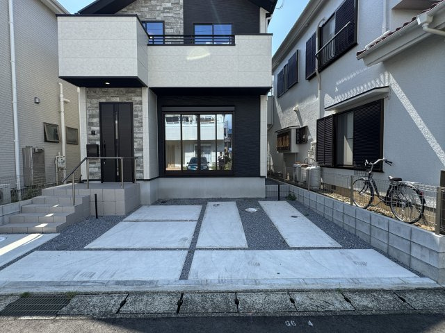 松戸市五香２丁目新築戸建【高木第二小学校：９分】の駐車場|駐車スペース並列２台