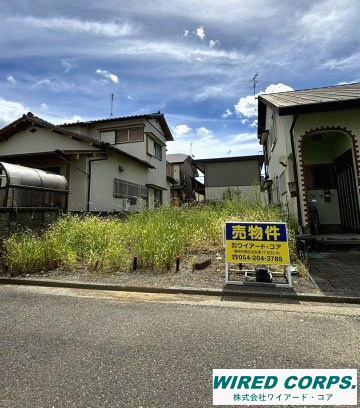 南瀬名町　売土地の外観