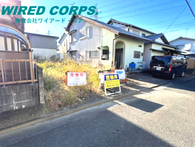 南瀬名町　売土地の外観