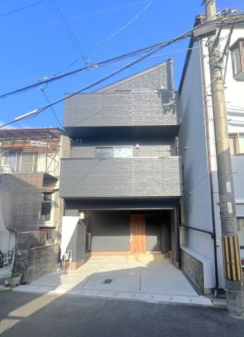 ◆完成物件◆自然素材の無垢材フローリング仕様◆並列駐車２台可能◆オール電化住宅◆伏見区羽束師鴨川町の外観|外観