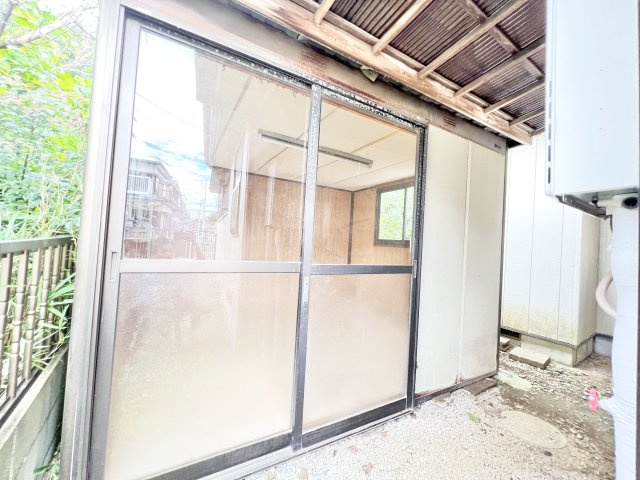 栗山戸建のその他共用部分|倉庫あり（残置物となります）