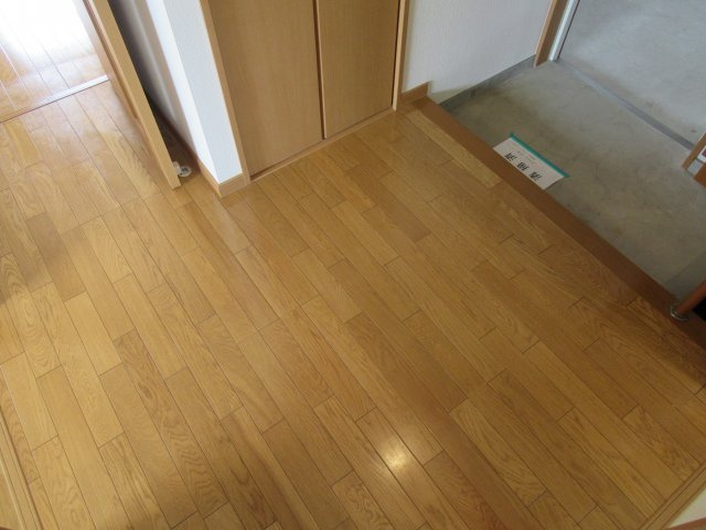 シャンティーユの玄関