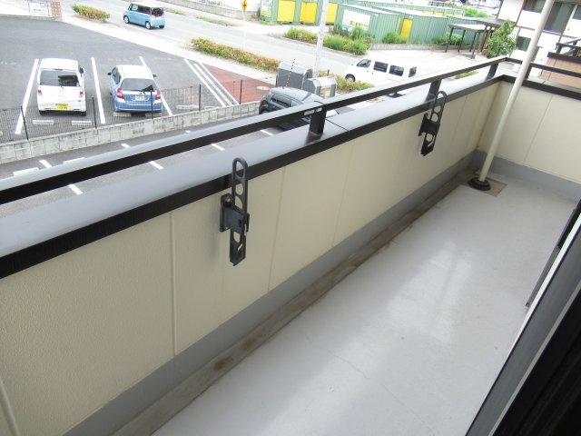 シャンティーユのバルコニー